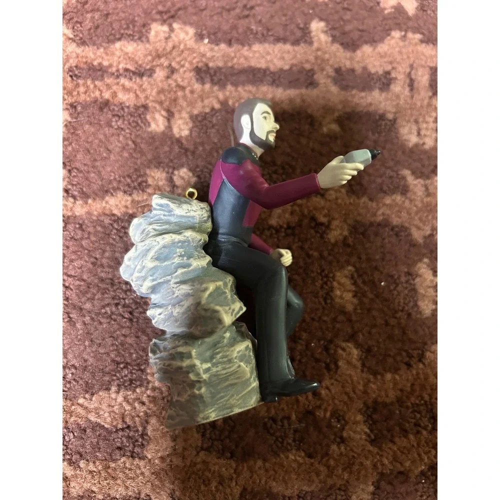 Star Trek‎ TNG Riker Hallmark Ornament 1996 Jonathan Frakes Collectible